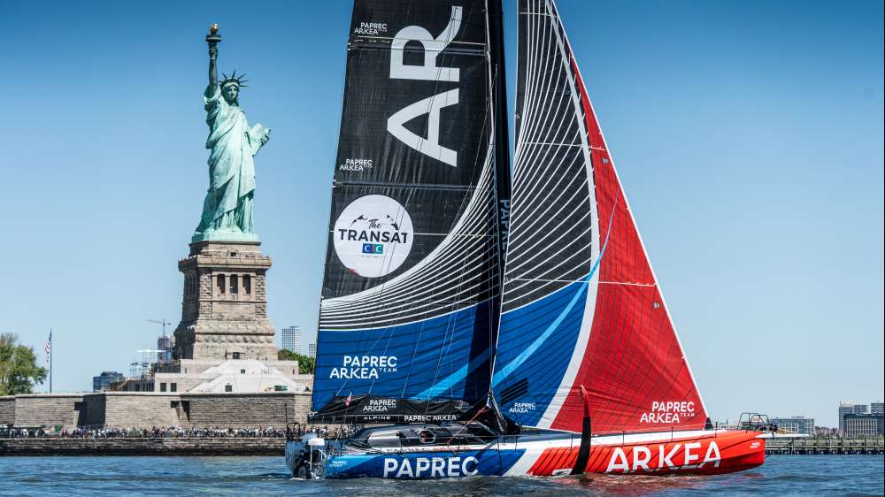 Arrivée The Transat