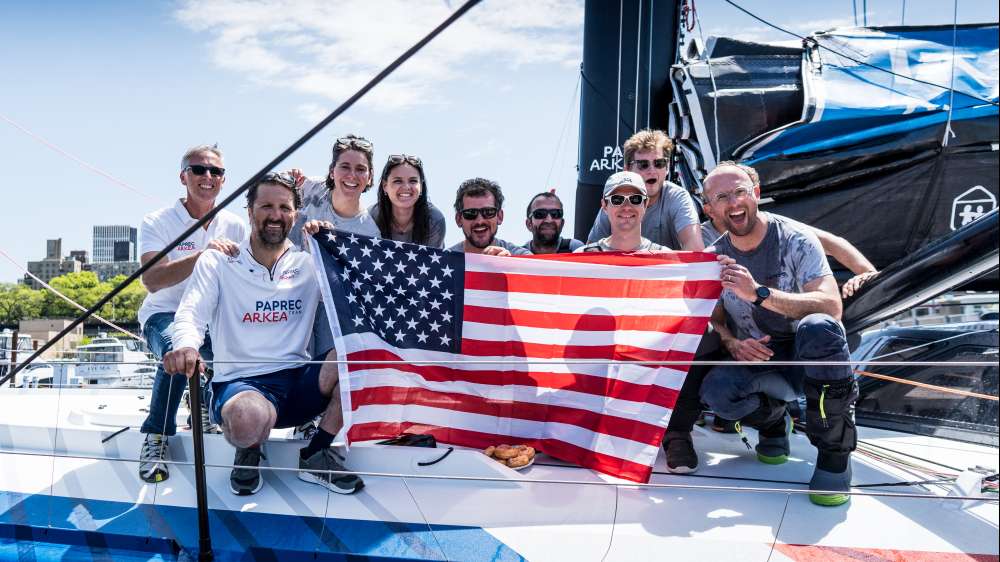 Arrivée The Transat