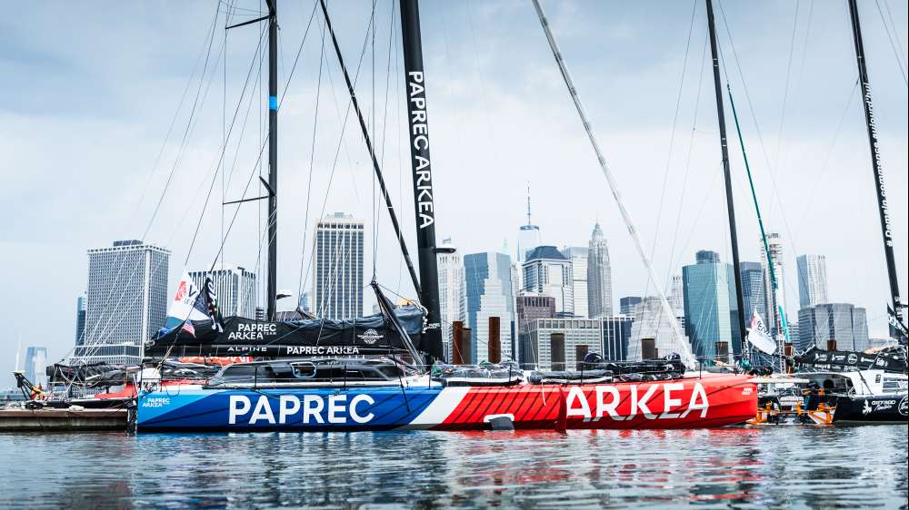 240524 -  - Imoca Paprec Arkea - NY - Yoann Richomme - ©Julien Champolion / polaRYSE